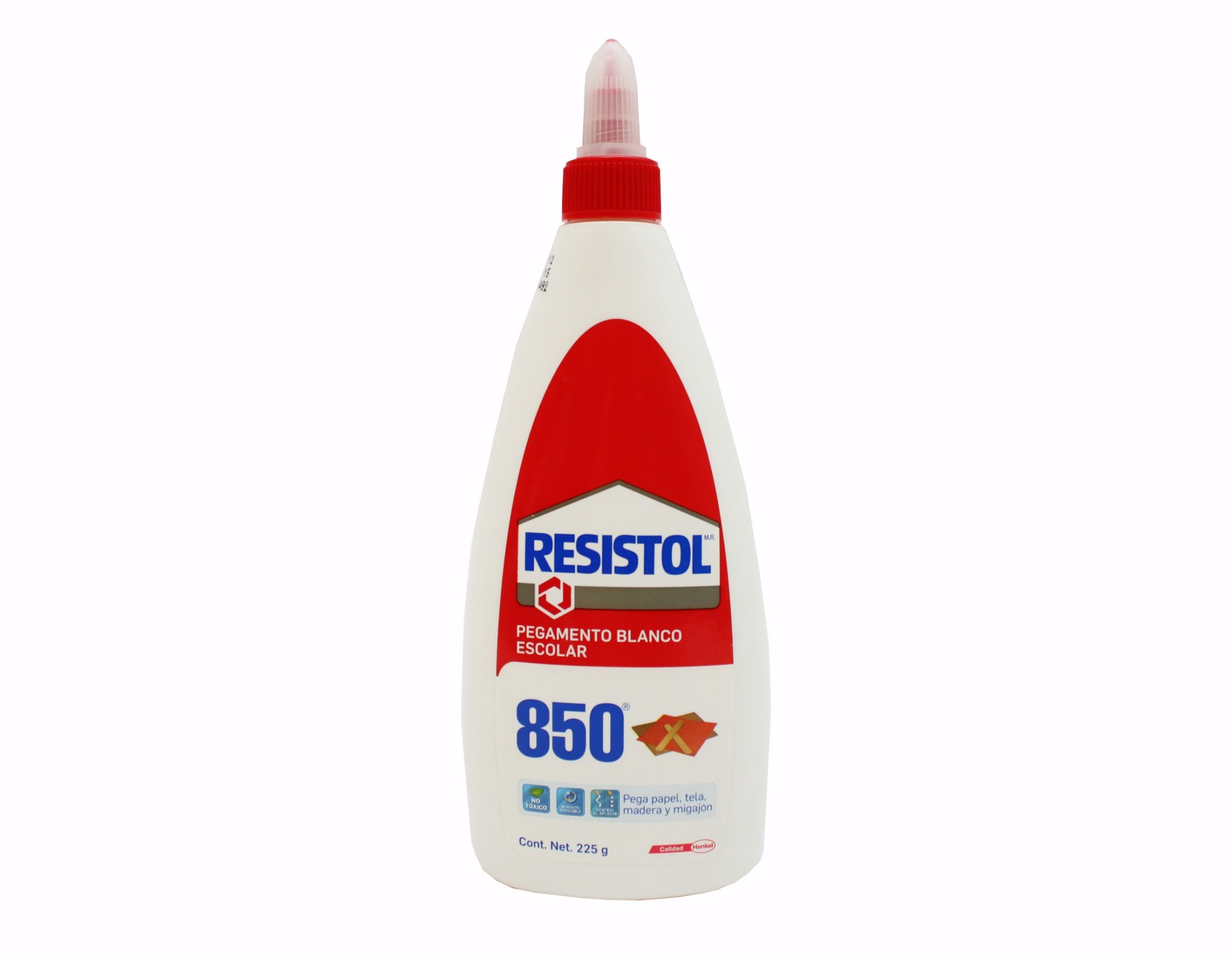 PEGAMENTO BCO. 850 RESISTOL 225G. C.(48)