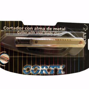EXACTO GRUESO MET. C/GUIA CORTY AZOR 5500 BL.C/1 E(12)(144)