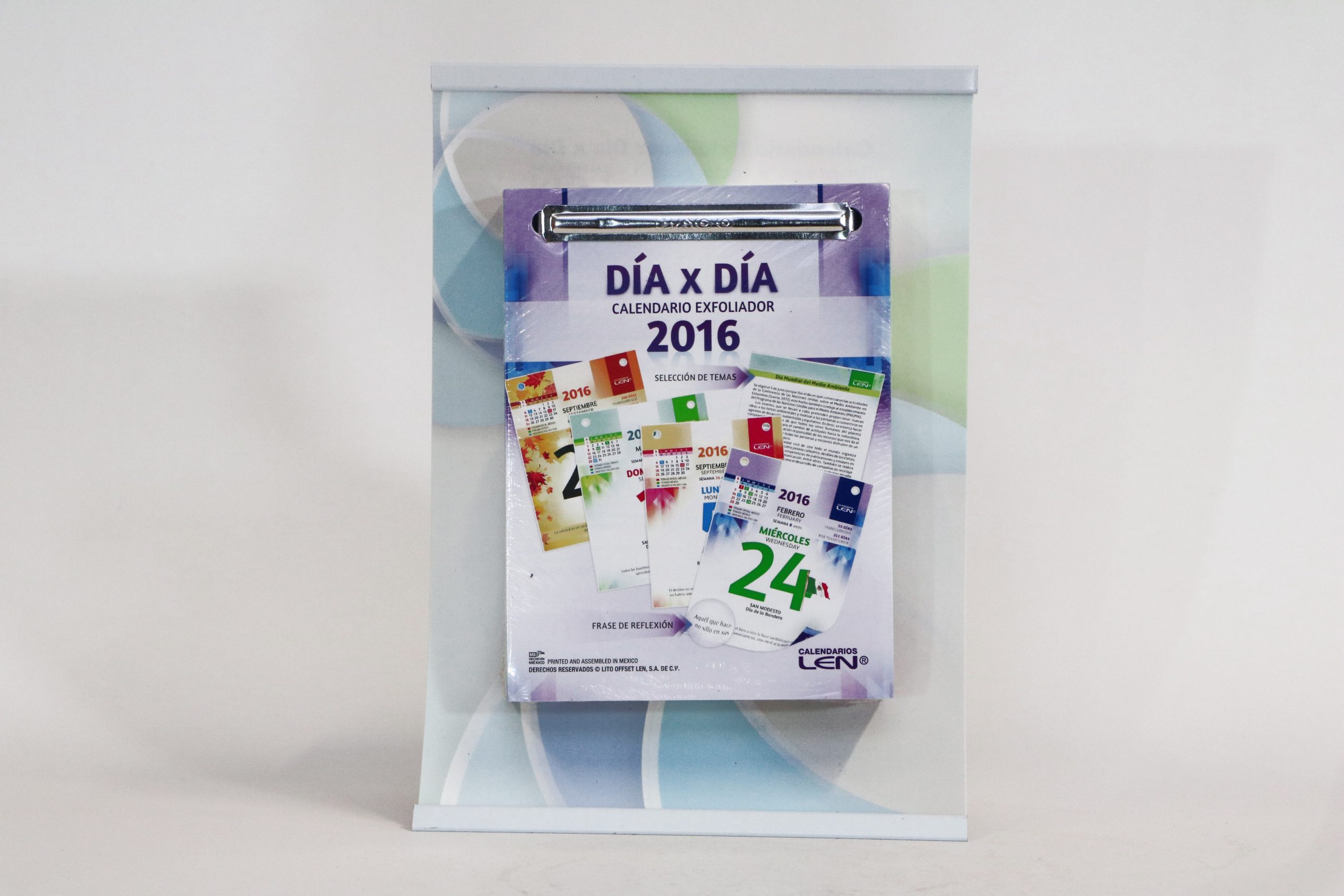 CALENDARIO EXFOLIADOR DIA POR DIA 2018 LEN C.(96)