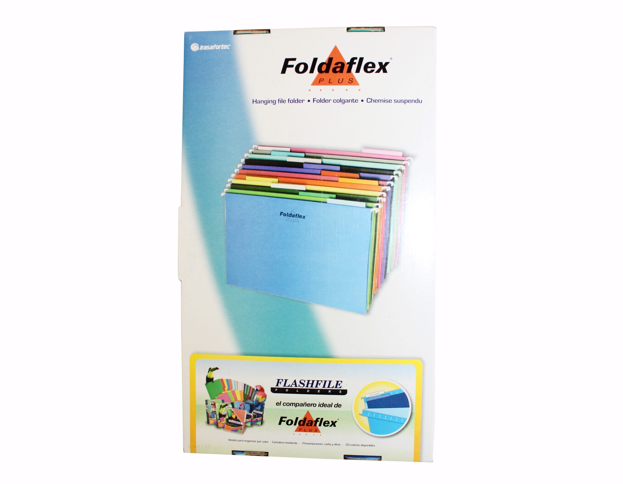 ARCHIVO COLG.FOLDAFLEX OFICIO CJ.C/25 AZUL C.(5)