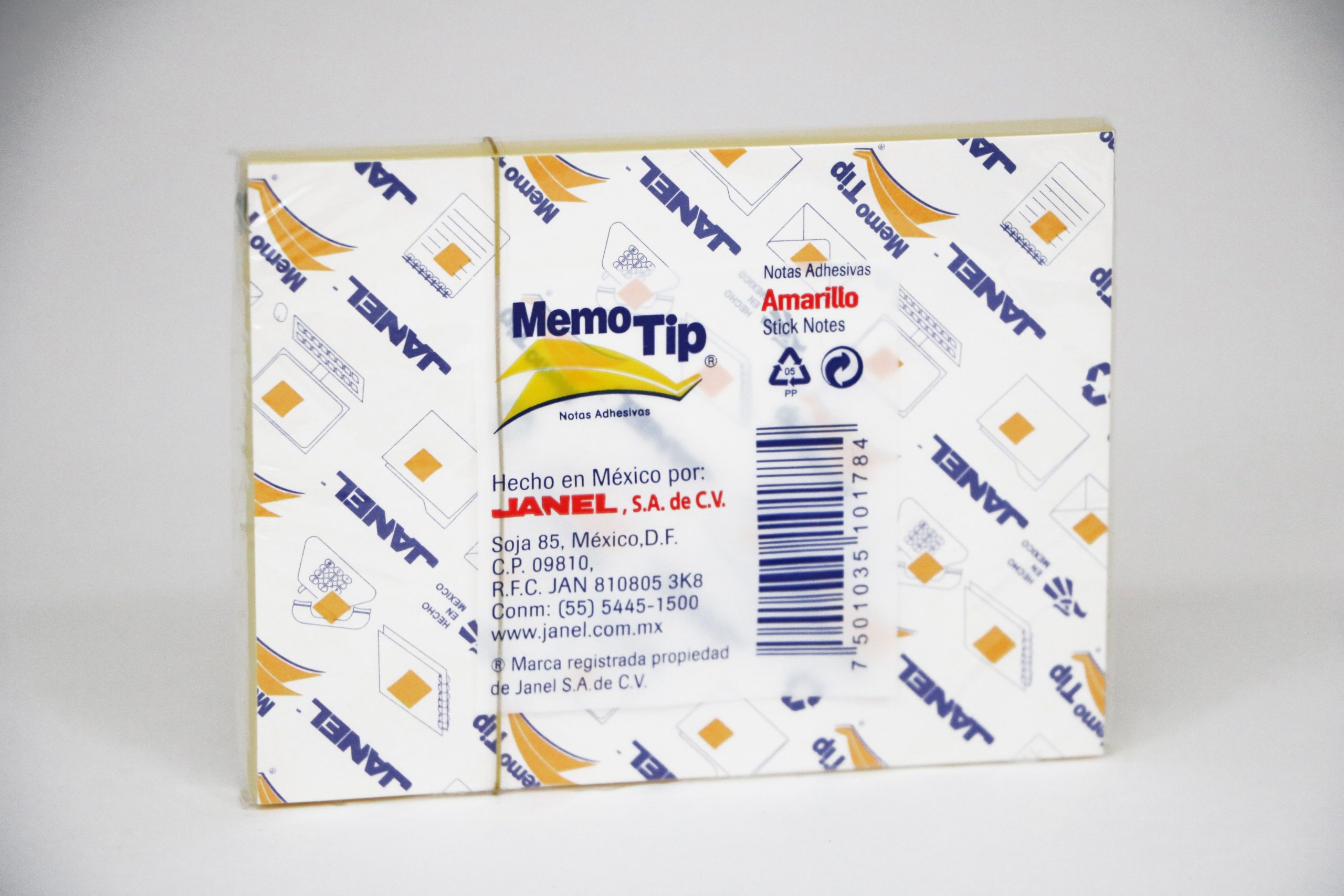 NOTAS ADH. 3X4" MEMOTIP 100H. AMARILLO E.(6) C.(96)