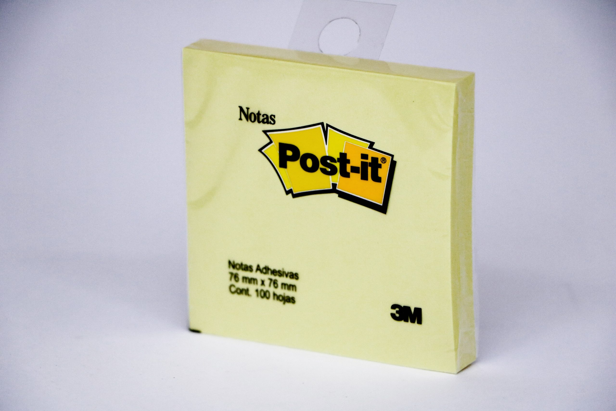 NOTAS ADH. 3X3" POST-IT 654 HT 100H. AMARILLO E(12)