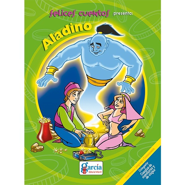 LIBRO P/COLOREAR FELICES CUENTOS GARCIA 6T 1233 16PAG.(150)