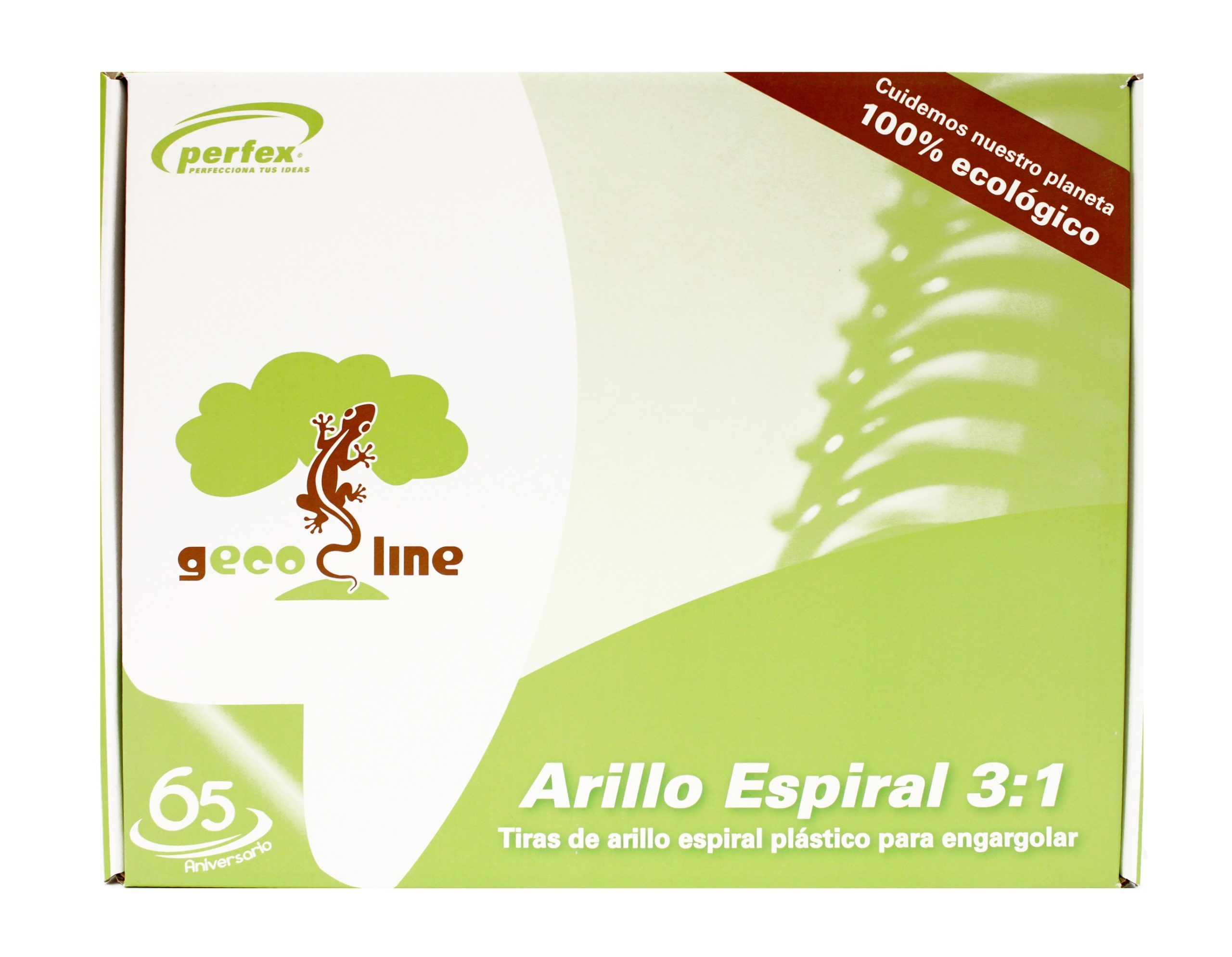 ARILLO PLAST. ESPIRAL 3:1 25MM NGO. PERFEX CJ.C/30 C.(10)