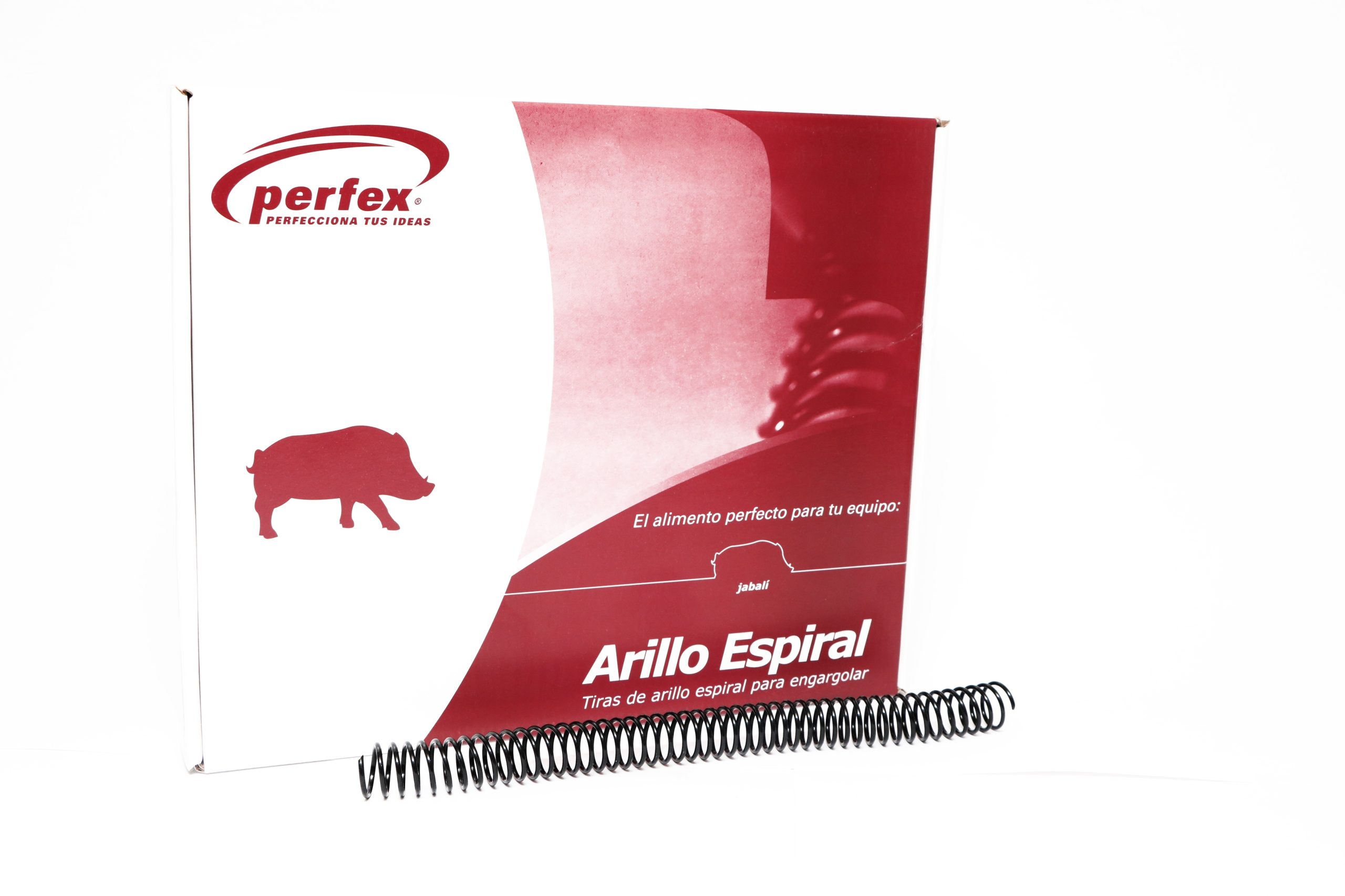 ARILLO PLAST. ESPIRAL 4:1 12MM NGO. PERFEX CJ.C/75 C.(10)