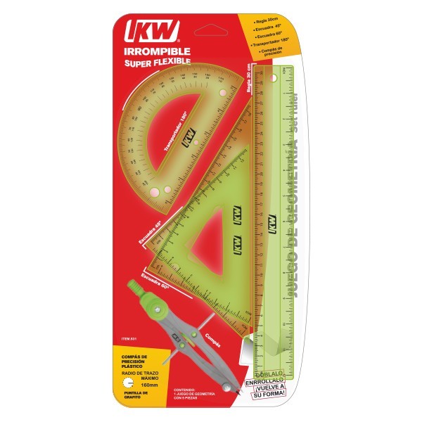 EQ. GEOM. FLEX IKW GDE. C/COMPAS PREC. PLAST. 631 E.24 C.48