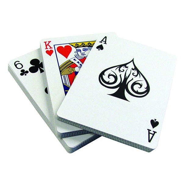 BARAJA POKER PLAST. NP54 CJA. C/54PZ BARR. E.(12) C.(144)